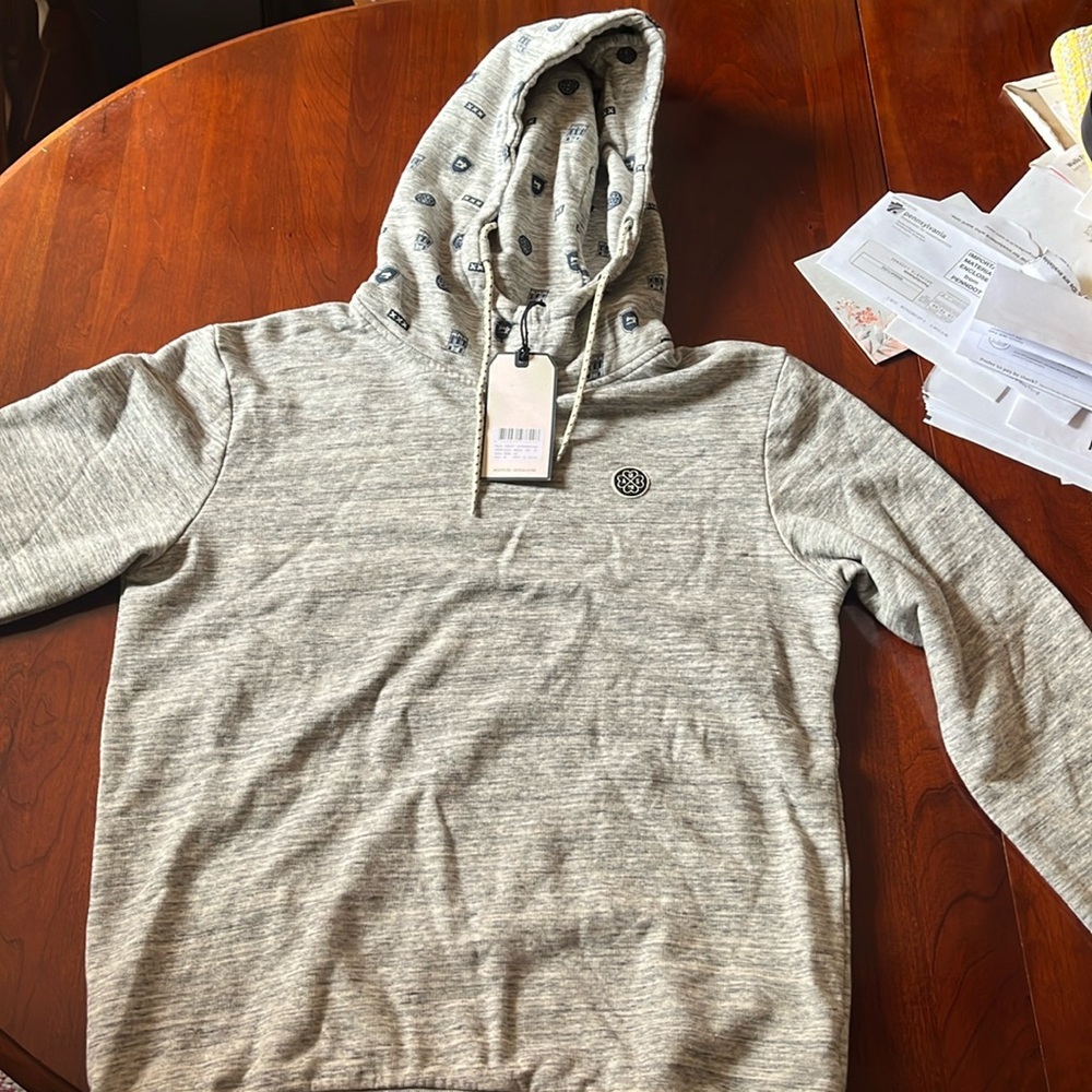 Gray scotch and soda hoodie